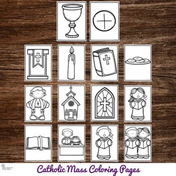 Start studying the catholic mass. Catholic Mass Coloring Pages - The Kennedy Adventures!