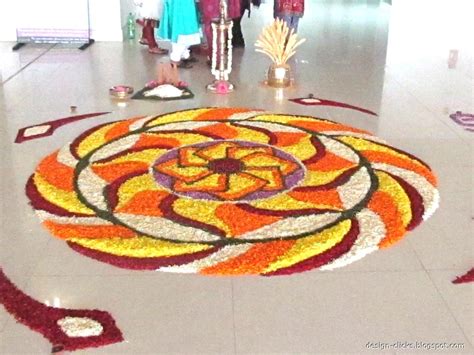 Here are some simple rangoli designs that are easy to make. Onam Pookalam 2013 | designs & sketches