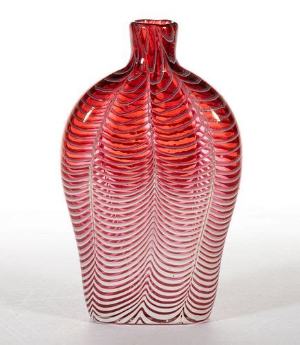 Free Blown Nailsea Decorated Glass Flask Sold At Auction On 15th June