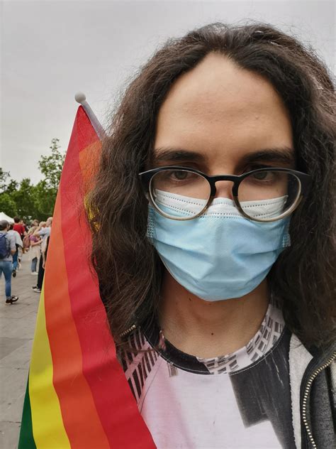 i went to my first pride with a friend today lgbt