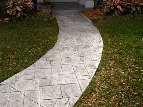 Stamped Concrete Lutz Tampa Land O Lakes Wesley Chapel Fl