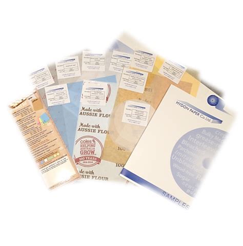 Sample Pack Con White No Border Hydon Paper Ltd