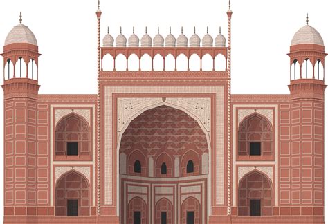 Logo sma negeri 1 yogyakarta rohani islam tabligh akbar high school, others png clipart. Taj Mahal Gate by Herbertrocha on DeviantArt