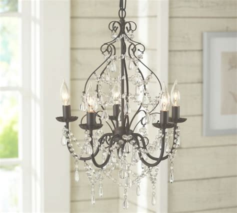 Top Of Oil Rubbed Bronze Chandelier With Crystals