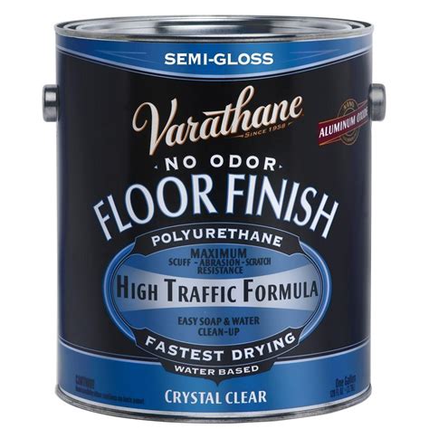 Varathane 1 Gal Clear Semi Gloss Water Based Floor Polyurethane Case