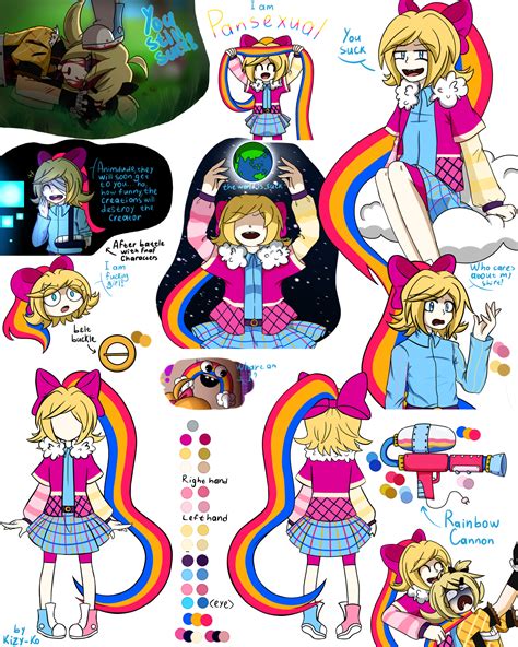 Fnaf World Chicas Magic Rainbow Remake By Kizy Ko On Deviantart