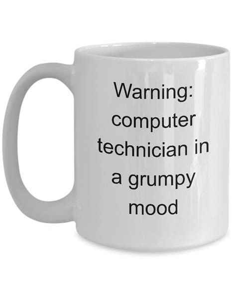 Computer Tech Mug Computer Geek Coffee Mug T For Computer Etsy