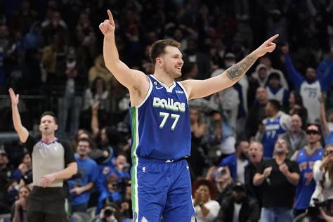 Mavericks Luka Doncic Records Historic Triple Double In Overtime Win