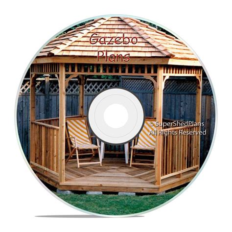 There are a few important factors to consider before you actually start to build the gazebo. Details about Professional Design Gazebo Plans, 10ft Hexagon Gazebo, How To Build it Yourself ...