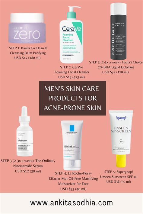 Here Are Some Great Skin Care Products For Men Ankita Sodhias Blog