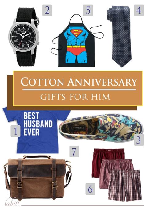 The 2nd anniversary gift is traditionally something made of cotton, which offers plenty of do a yelp search for the best vintage clothing shops in your hood, then set aside an afternoon to shop together. Cotton Second Anniversary Gifts He'll Absolutely Love