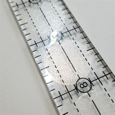 Creative Grids 1 Inch X 12 Inch And 1 Inch X 6 Inch Clear Non Slip Rulers