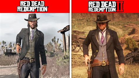 Recreating Iconic Pictures From Rdr1 In Rdr2 Red Dead Redemption 2