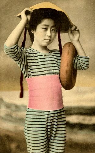 Japanese Swimsuit Girls Meiji Era Bathing Beauties Of Ol Flickr