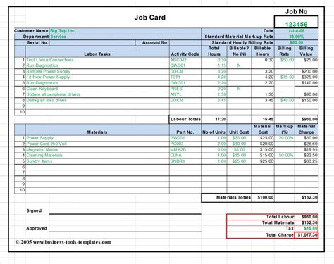 Increasing workers productivity is one of the most significant objectives in all. Maintenance Repair Job Card Template - Microsoft Excel ...