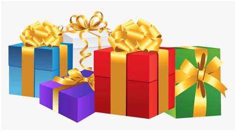 Christmas T Clipart Birthday T Box Png Transparent Png Kindpng