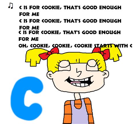 Angelica Pickles Sang C Is For Cookie By Mjegameandcomicfan89 On Deviantart
