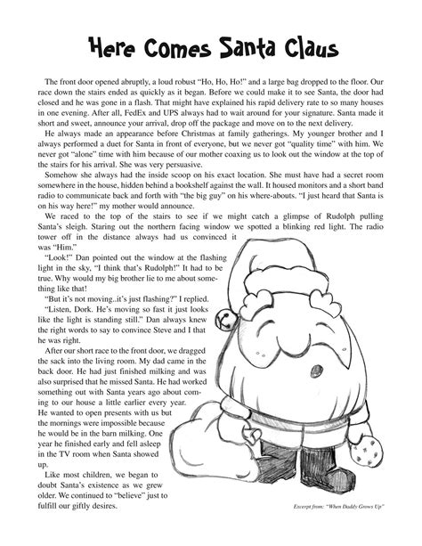 Santa Short Story