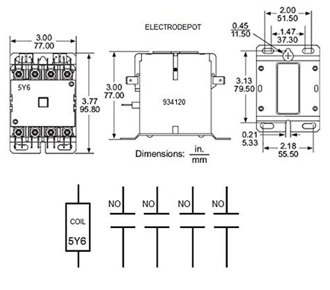 definite purpose contactor wiring diagram wiring diagram