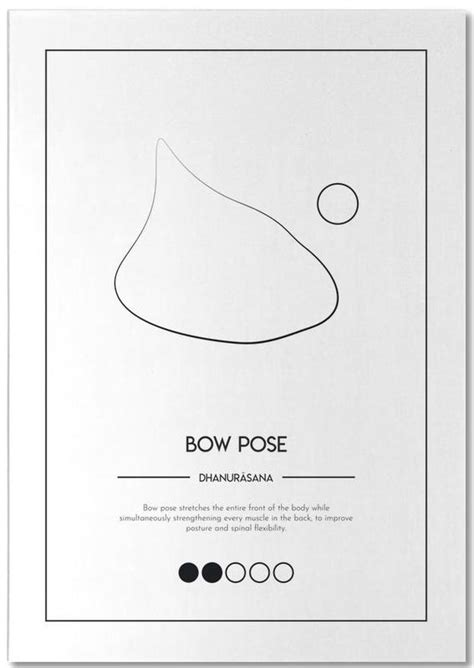Yoga Cards Bow Pose Notepad Juniqe