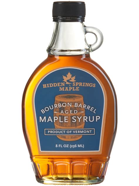 Bourbon Barrel Aged Maple Syrup Hidden Springs Maple
