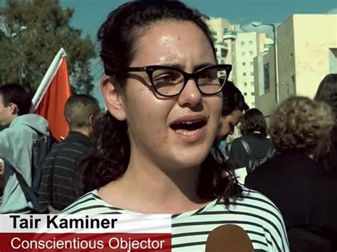 Tair Kaminer Israeli Teenager Jailed For Refusing To Do Military