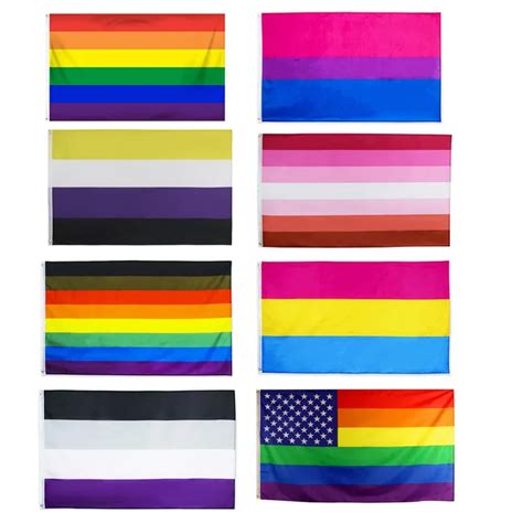 Wholesale Gay Pride Flag X Fts Lgbt Rainbow Flags Banner By Peige Under Dhgate Com