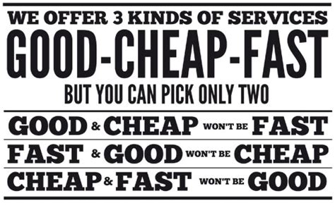 How To Make Changes Fast Cheap But Not Right Joel Speranza