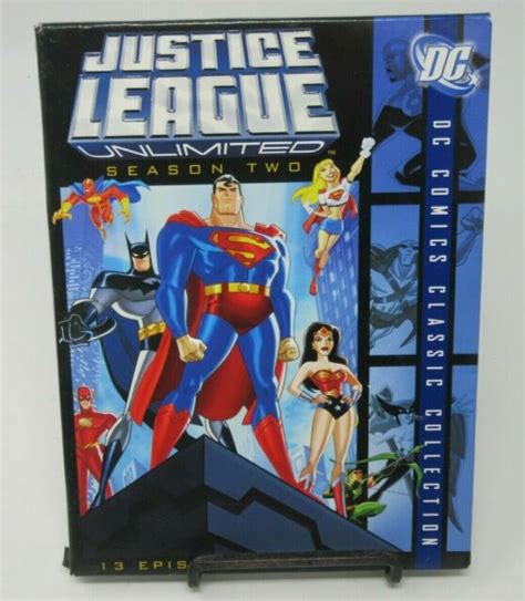 Justice League Unlimited The Complete Second Season Dvd 2007 2