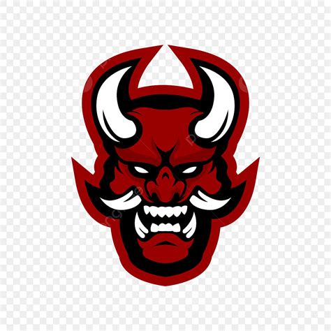 Demon Mascot Clipart Hd Png Demon Mask Esports Logo Evil Gaming Mascot