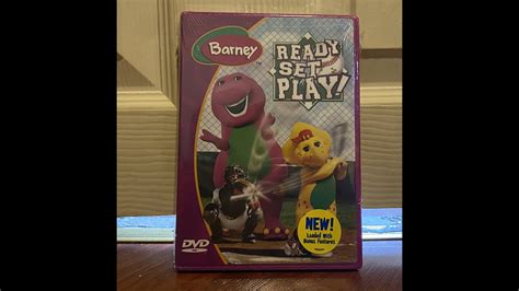 Barney Ready Set Play 2004 Dvd Mega 1st Print Youtube