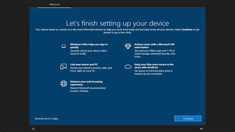 Lets Finish Setting Up Your Device Windows 10 11 Youtube