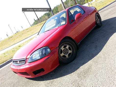 1993 Honda Civic Del Sol Si Coupe 2 Door 1 6l