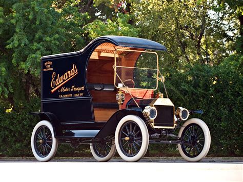1912 Ford Model T Delivery Retro Truck Transport Cargo