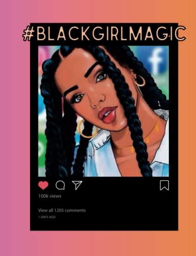 Black Girl Magic Notebook Can Be Used As A Journal As Well As A