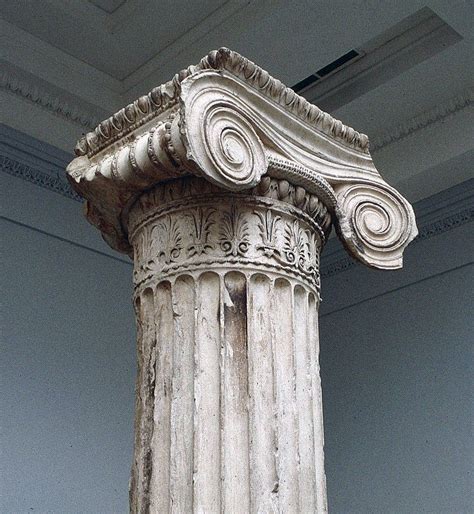Figure 3 Erechtheum Column British Museum Loth Greece Art