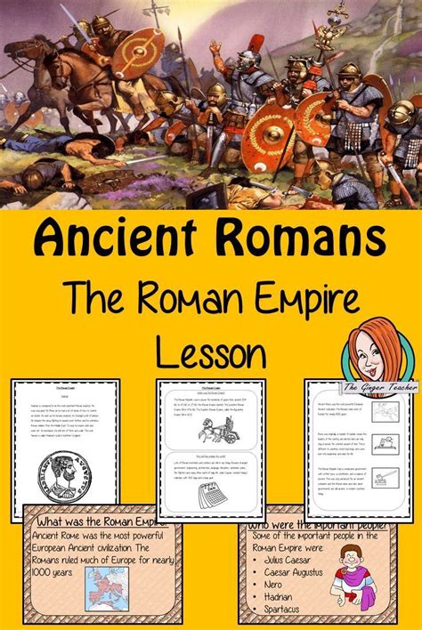 Ancient Roman Empire History Lesson Teaching Resources Roman Empire