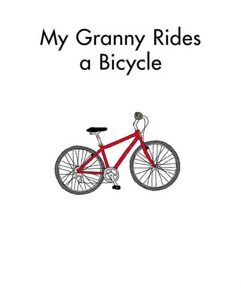 My Granny Rides A Bicycle Sunshine Books New Zealand