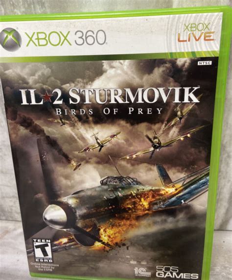 Il 2 Sturmovik Birds Of Prey Microsoft Xbox 360 2009 For Sale