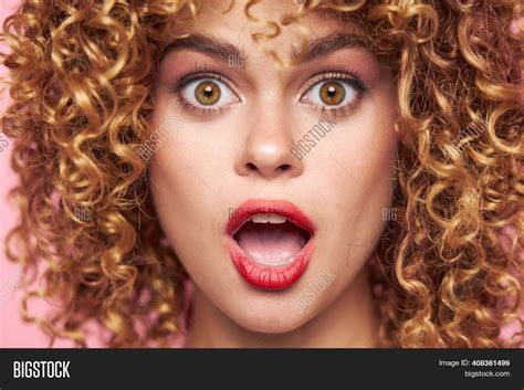 sexy model curly hair image and photo free trial bigstock