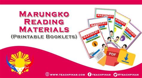 Marungko Approach Reading Materials Pdf Booklets Teach Pinas