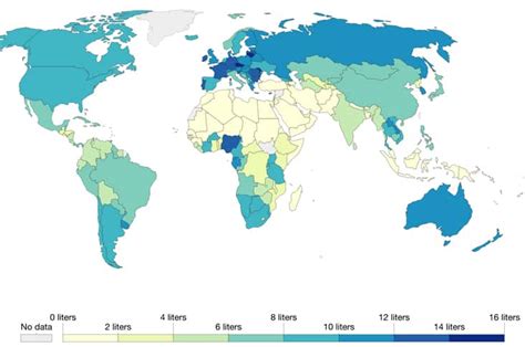 Countries That Drink The Most Alcohol Ranked The Facts Institute