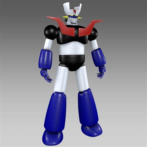 Mazinger Z - 3D Model in Robot 3DExport