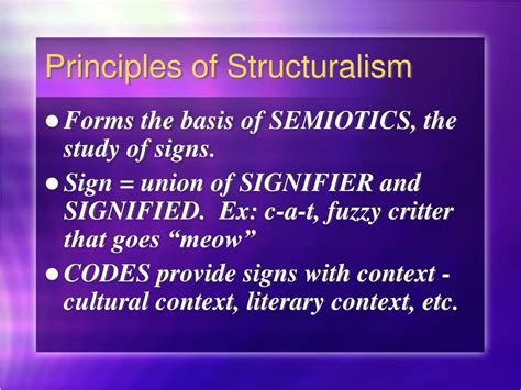 Ppt Structuralism And Semiotics Powerpoint Presentation Free Download