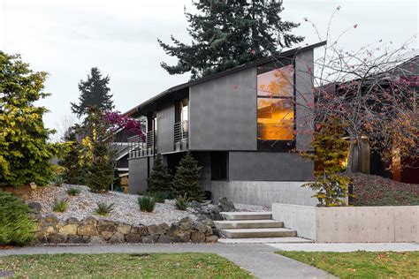 Corrugated Metal Siding Gives This New House A Strong Exterior
