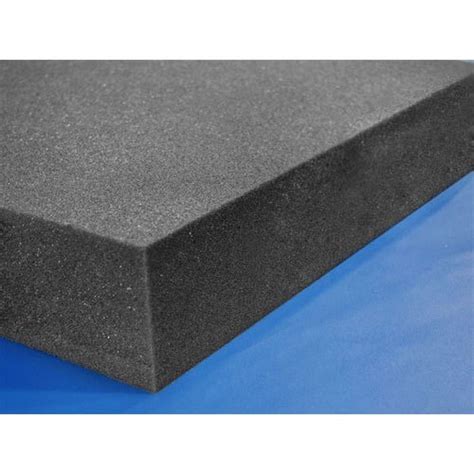 Polyurethane Foam Sheet Black Pu Foam Thickness 2 Mm For For Cushion