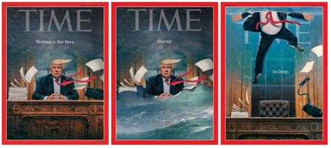 Time Magazine Covers Tell A Story Trump Now Underwater