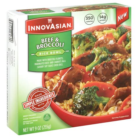 Innovasian Innovasian Rice Bowl Beef And Broccoli 9 Oz Shop