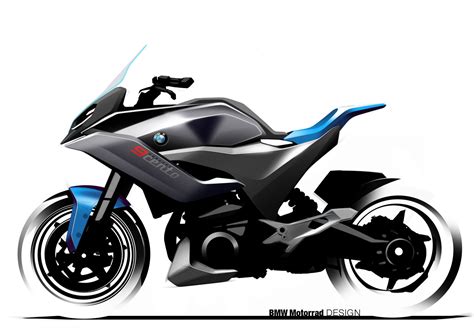 Bmw Motorrad Concept 9cento Design Sketch Car Body Design