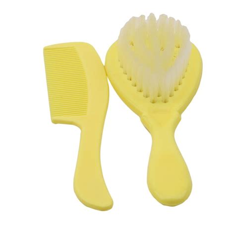 You'll receive email and feed alerts when new items arrive. 2pcs / Set Newborn Baby Hair Brush Soft Baby Comb Head ...